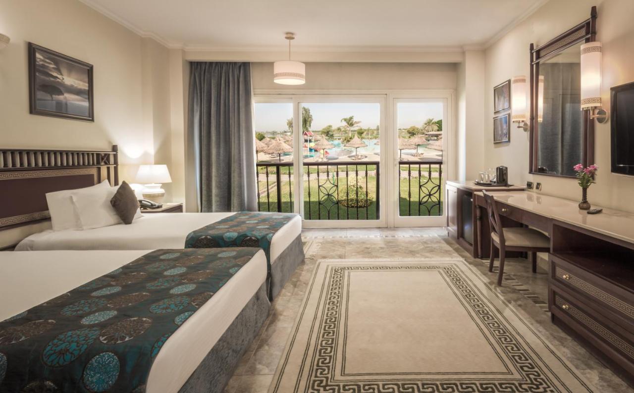 โจลี วิลล์ รีสอร์ต แอนด์ สปา คิงส์ ไอส์แลนด์ ลูเซอร์ Hotel ลักซอร์ ภายนอก รูปภาพ A room at the Grand Hotel