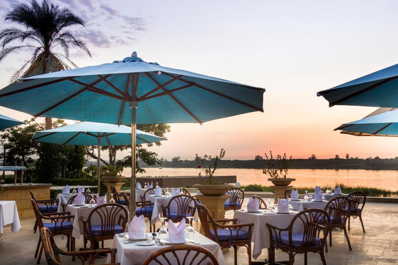 โจลี วิลล์ รีสอร์ต แอนด์ สปา คิงส์ ไอส์แลนด์ ลูเซอร์ Hotel ลักซอร์ ภายนอก รูปภาพ The Riverview Terrace